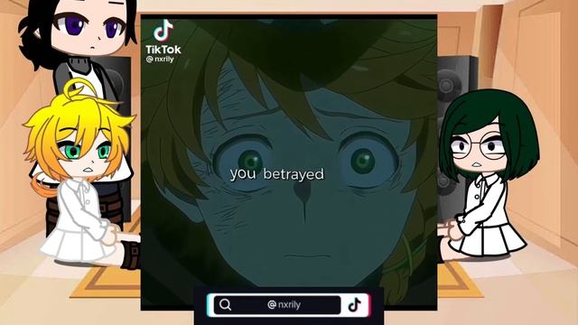 The promised Neverland react to norman and ray (no ship) || norman || really short || part 1/2 || смотреть онлайн
