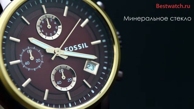 Обзор кварцевых хронографов Fossil ES4113, ES4114