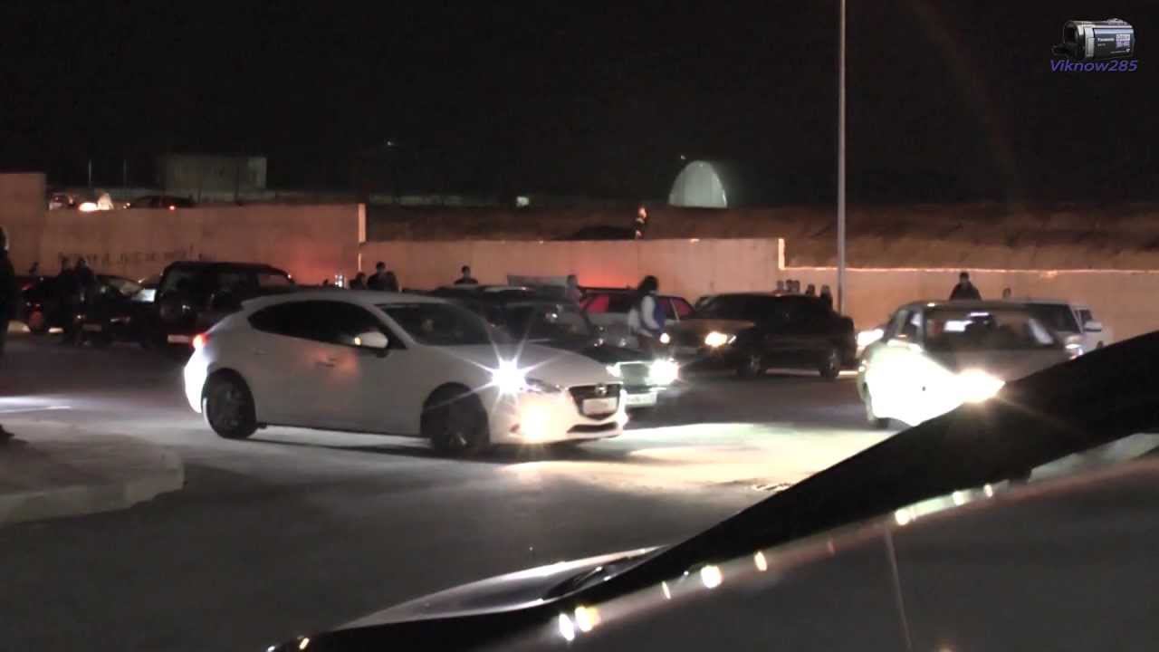 Драг рейсинг в Новороссийске 6 декабря закончился быстро / Drag Racing Novorossiysk смотреть онлайн