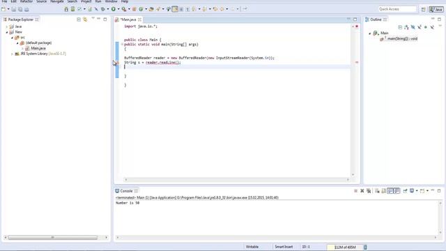 How to use Bufferedreader class in java to read a string смотреть онлайн