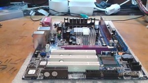 Ремонт материнки ASRock P4I65GV Видеоотчет