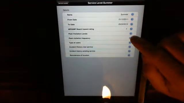 Coastal Risk iPad Video Tutorial 7 - Service Level Analysis смотреть онлайн