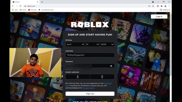 How to Sign up for Roblox in 2021 #roblox смотреть онлайн