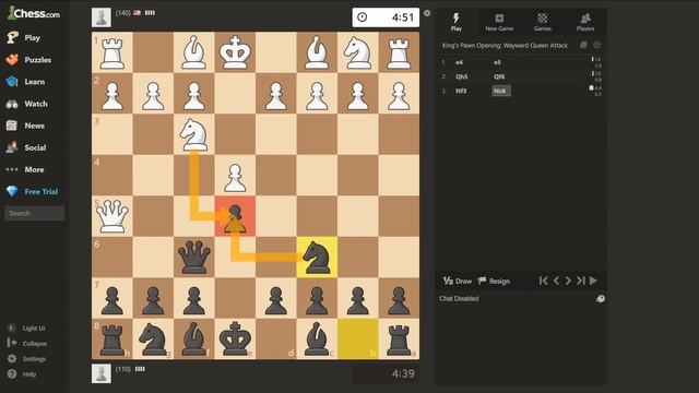 Can a New Player Wins Their First Chess Game Ever??? смотреть онлайн