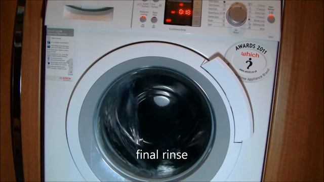 Bosch Logixx WAS32461GB Washing Machine Cotton 40 Speed Perfect + Reduced Ironing