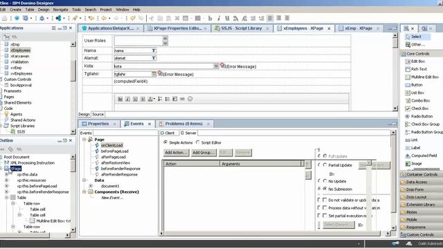 Using Context Java Script and Event BeforeLoad Xpages using for looping IBM Domino Designer смотреть онлайн