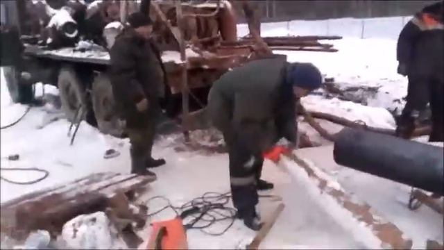 Установка кондуктора эксплуатационной водозаборной скважины смотреть онлайн