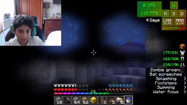 Beating Minecraft With A Curse Of Binding Pumpkin On My Head смотреть онлайн