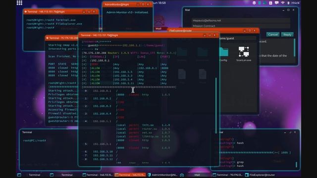 Networks with no open ports - Guide 23 - Grey Hack 0.7.3 смотреть онлайн