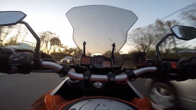 Прогулка до Бронниц и обратно на KTM 1190 Adventure ч.4 (пробочная) смотреть онлайн