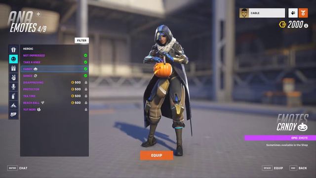 Overwatch 2 Ana All Skins and Stuff смотреть онлайн