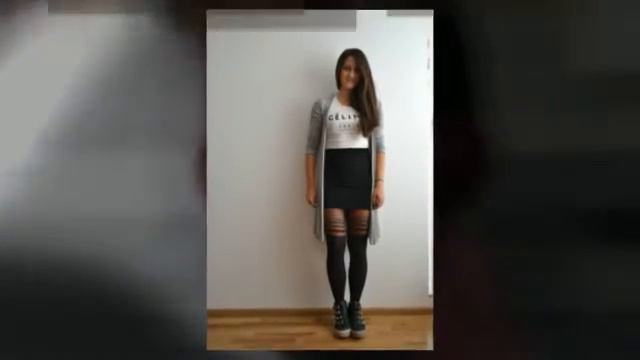 С чем носить колготки с имитацией чулок смотреть онлайн