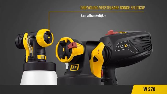 Wagner Universal Sprayer W 570 FLEXiO [PRODUCT EIGENSCHAPPEN] смотреть онлайн