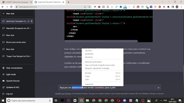 COMO GANHAR DINHEIRO COM ESSA NOVA TECNOLOGIA ARTIFICIAL | ChatGPT смотреть онлайн