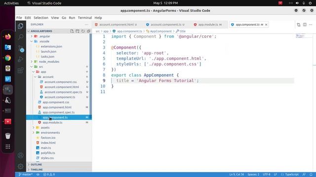 Angular 13 Tutorial for Beginners: Select Control with Template Driven Form in Angular Application смотреть онлайн