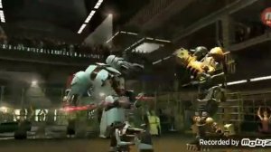 Живая сталь. Бой роботов .