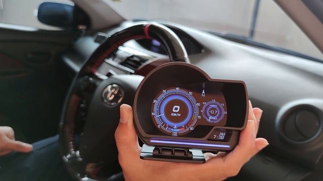 รีวิวสมาร์จเกจ OBD2 รุ่น P6 ติดตั้งกับ Toyota Vios อ่านอุณหภูมิหม้อน้ำและแบตเตอรี่