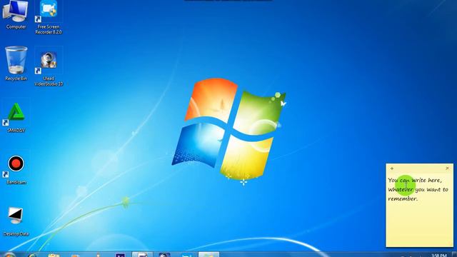 How To Use Sticky Notes In Windows 7 смотреть онлайн