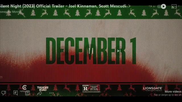 HOLY REACTS: Silent Night - Official Trailer смотреть онлайн