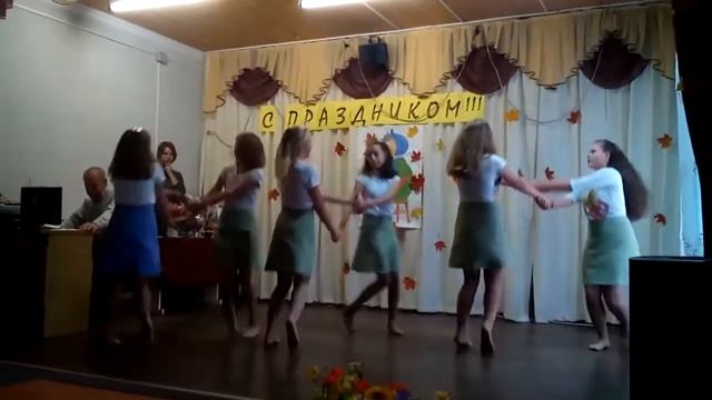 Танцевальный кружок "Вдохновение" танец "Ивушка" смотреть онлайн