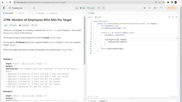 LEETCODE Question 2798 Ozbek || Uzbek Tili смотреть онлайн