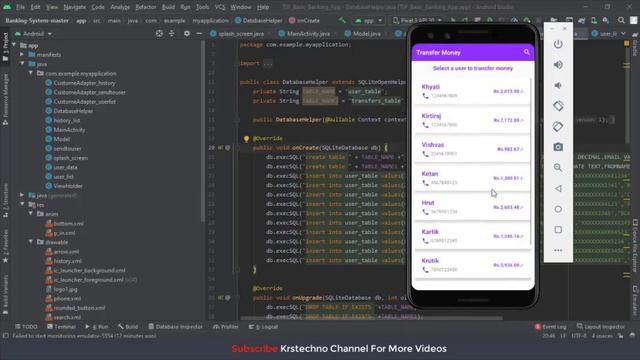 Basic Banking App | The Sparks Foundation Internship | Task 2 смотреть онлайн