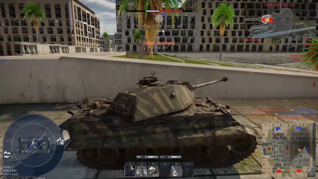 Almost perfect KING (Tiger II (P)) - War Thunder #124 смотреть онлайн