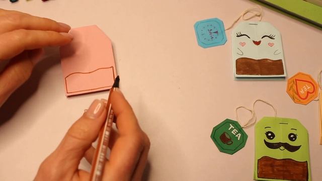 DIY Оригами Закладка Чайный пакетик / Закладки для книг из бумаги своими руками/ Поделки из бумаги смотреть онлайн