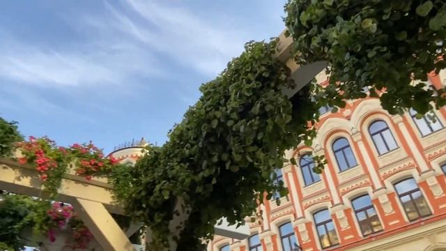 Москва. Биржевая площадь. Цветочный джем 2022. Цветы юга. смотреть онлайн