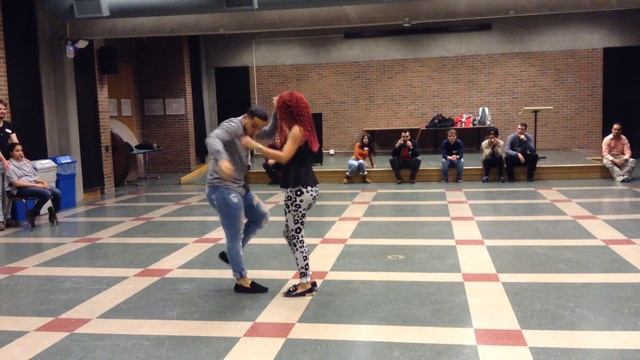 Geo and Kim: Bachata Workshop Demo! смотреть онлайн