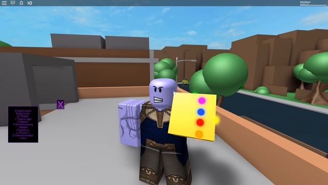 ТАНОС УБИЛ ВСЕХ СУПЕРГЕРОЕВ И СВОЕГО ДВОЙНИКА! СИМУЛЯТОР ТАНОСА! Roblox Simulator смотреть онлайн