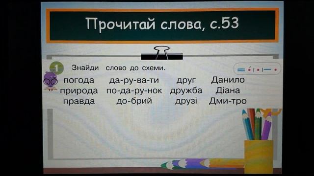 Навчання грамоти Букви Д д. Письмо великої букви Д. Вірш. Заголовок. Головна думка. смотреть онлайн