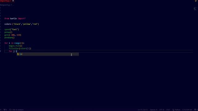 BELGIUM Flag Create By Using Python || Python Turtle Tutorial || Coding With Siddiqui смотреть онлайн