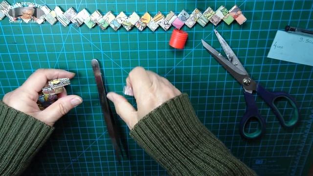 Kagıt çanta sap yapımı 4 -- Paper bag handle making 4 -- Geridönüşüm – Recycle смотреть онлайн