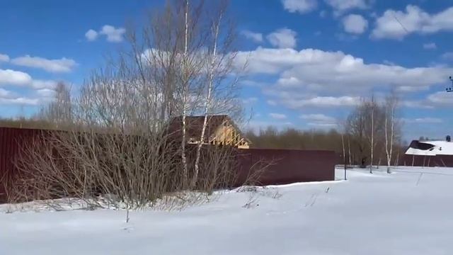 Участок 18 соток для постоянного проживания со строящимся домом смотреть онлайн
