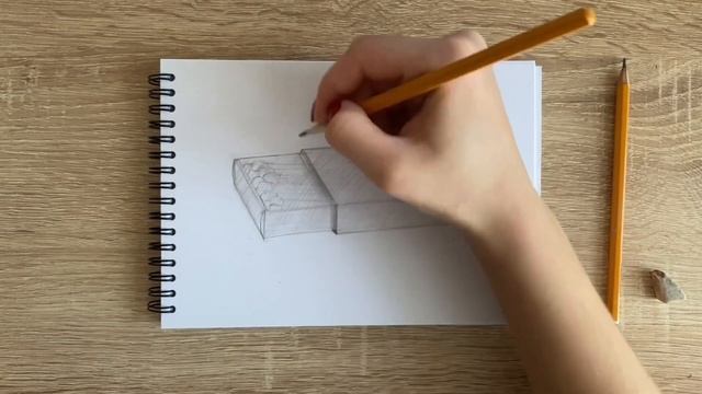 Как нарисовать спички карандашом | Рисунок для начинающих поэтапно смотреть онлайн