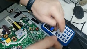 ремонт телевизора haier le32b800t нет звука, щелчки