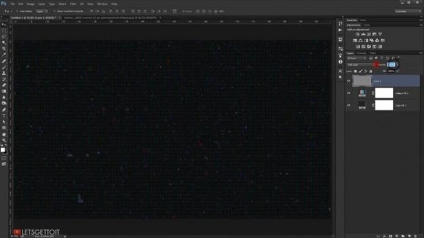 Screen LED Text Effect - Photoshop Tutorial