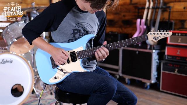 No Talking...Just Tones | Vigier Excalibur Supra HSH Tremolo - Marie Antoinette Blue смотреть онлайн