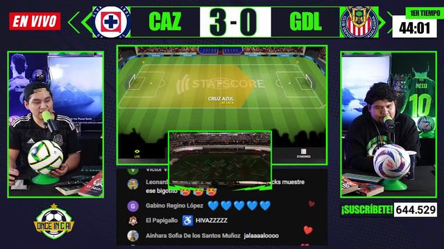ASÍ LE GANO CRUZ AZUL a CHIVAS en la JORNADA 10 de la LIGA MX ¡GOLEADA 3-0! смотреть онлайн