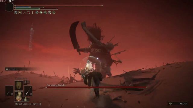 Elden Ring NG+ Radahn Boss Fight смотреть онлайн