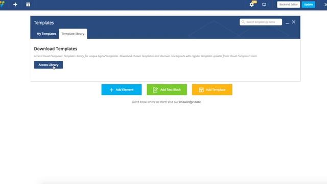 How to access and work with WPBakery Page Builder Template Library смотреть онлайн