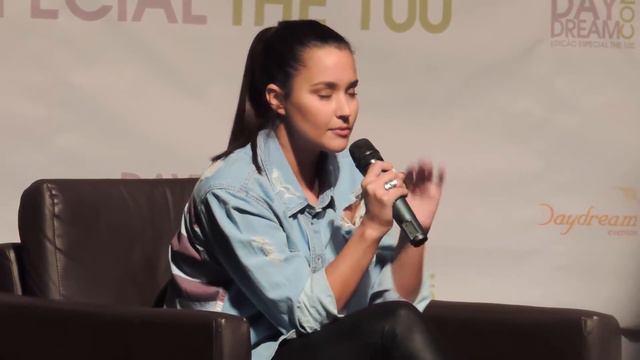 Rhiannon Fish comparing herself to Ontari - DDCon The 100 (Brazil) смотреть онлайн