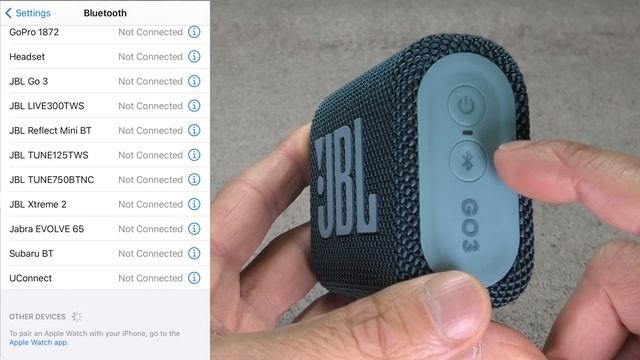 How to UNPAIR the JBL GO 3 Bluetooth speaker (Factory Reset) смотреть онлайн