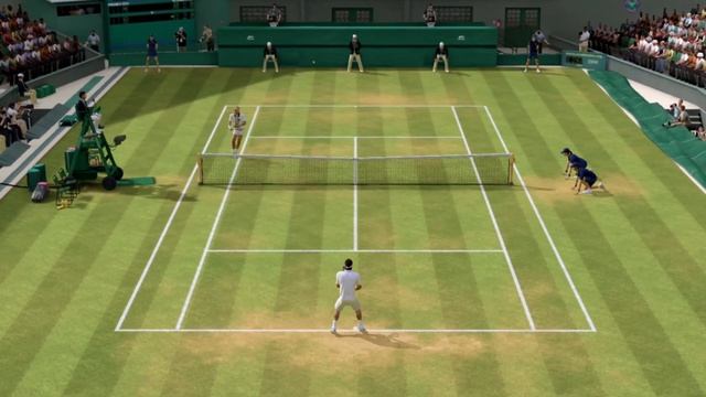 Grand Slam Tennis 2 (PS3 4K Gameplay) | Wimbledon Playthrough #2 | FEDERER vs BECKER смотреть онлайн