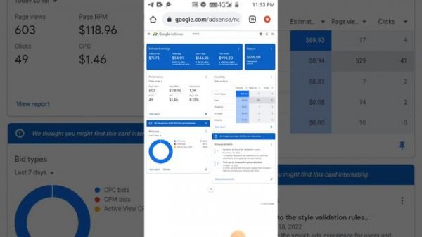 AdSense Loading Self Click Free Method CPC $1.46 || $100 for day Google AdSense loading Trick 2023