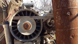 Установка доп  генератора на штатный ДВС ЛУАЗ