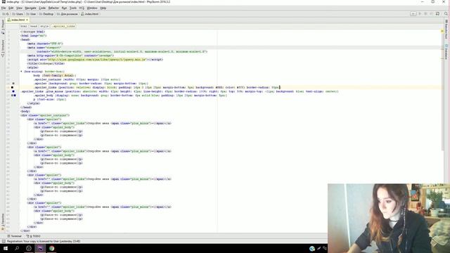 Спойлеры открывающиеся по клику смотреть онлайн