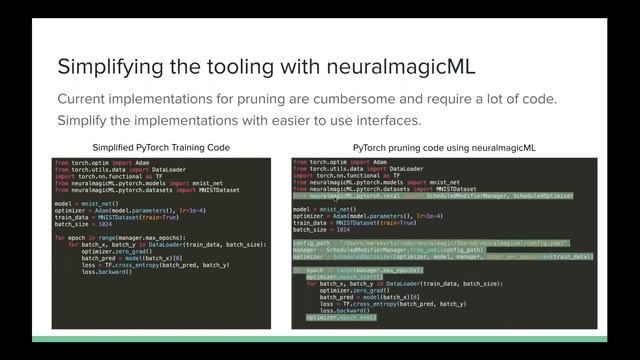 Pruning Deep Learning Models For Success In Production