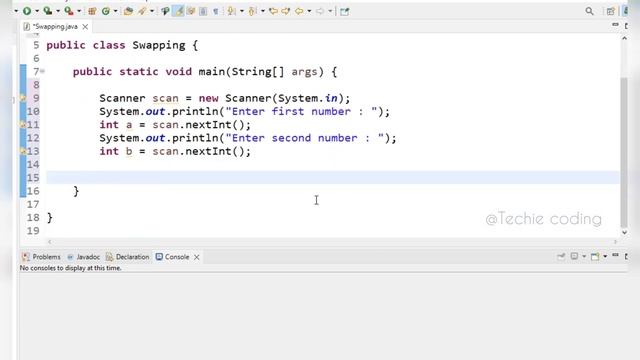Java Trick: Swap two Numbers without using third Variable! #javaprogramming смотреть онлайн